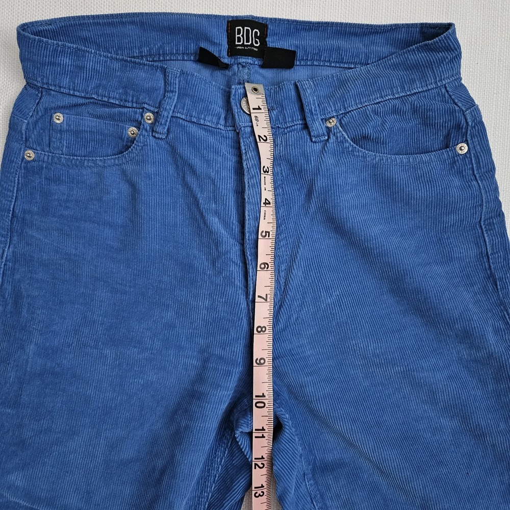 BDG‎ Corduroy Carpenter Pants High Rise Straight Leg Utility Workwear Size 27 - Picture 5 of 7